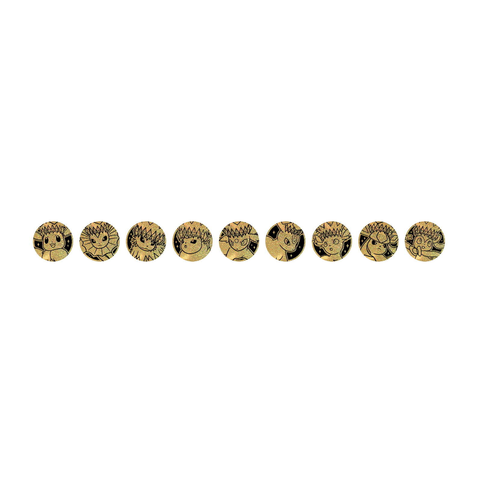 Gold foil collector coins