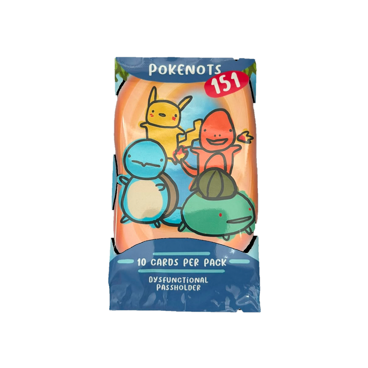 Pokenots 151 sealed booster pack - front