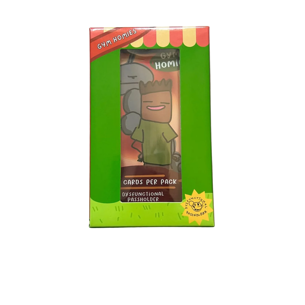 Pokenots Gym Homies windowed retail box - front