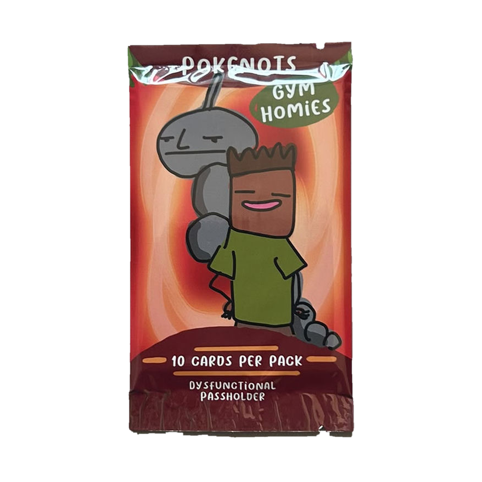 Pokenots Gym Homies sealed booster pack - front