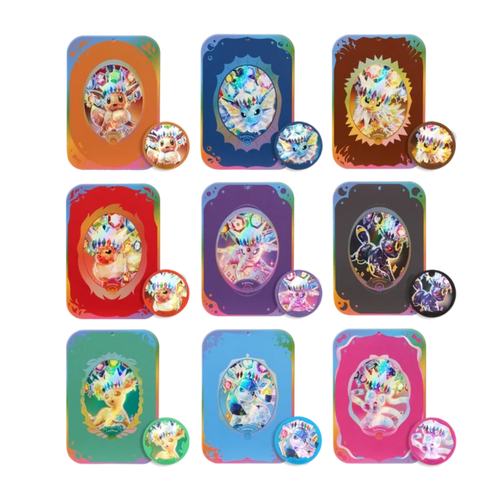 Eeveelution gift tin - all styles
