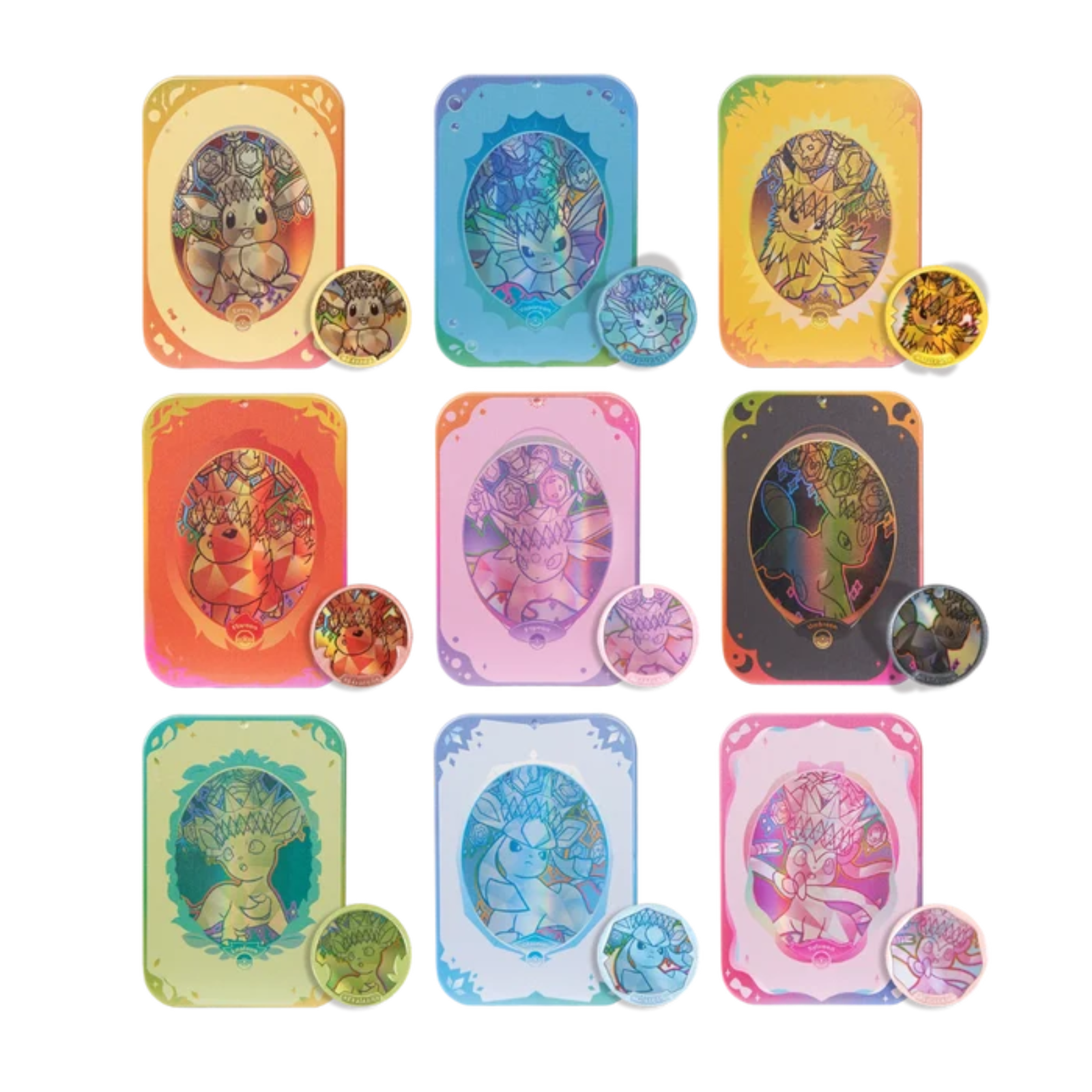 Eeveelution gift tins